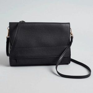 Summer & Rose Celine Crossbody in Black